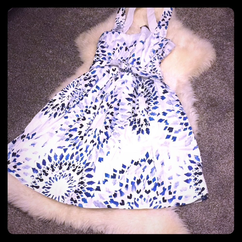 NWT White House Black Market Kaleidoscope Dress